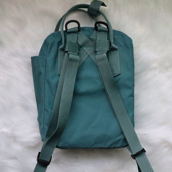 Fjallraven Kanken & Kanken Mini — Ocean Green (16L) & Frost Green (7L) - Picture 11 of 16